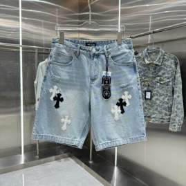 Picture of Chrome Hearts Jeans Short _SKUChromeHeartsM-2XLhgntx488820
